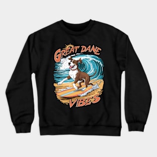 Great Dane Surfing Adventure Crewneck Sweatshirt